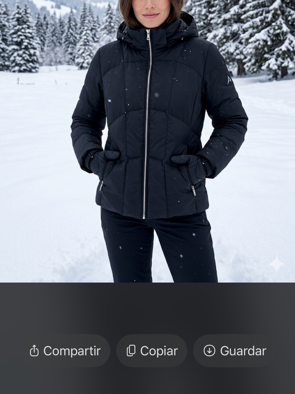FERA Size 12 Women's Black Hooded Puffer Jacket - Waterproof Winter Coat